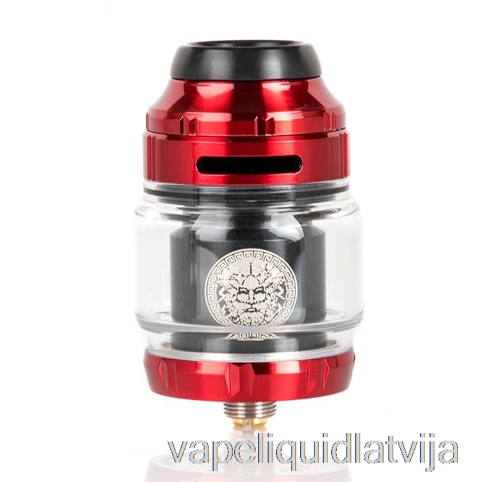 Geek Vape Zeus X 25mm Rta (zx Rta) Sarkans Un Melns Vape šķidrums